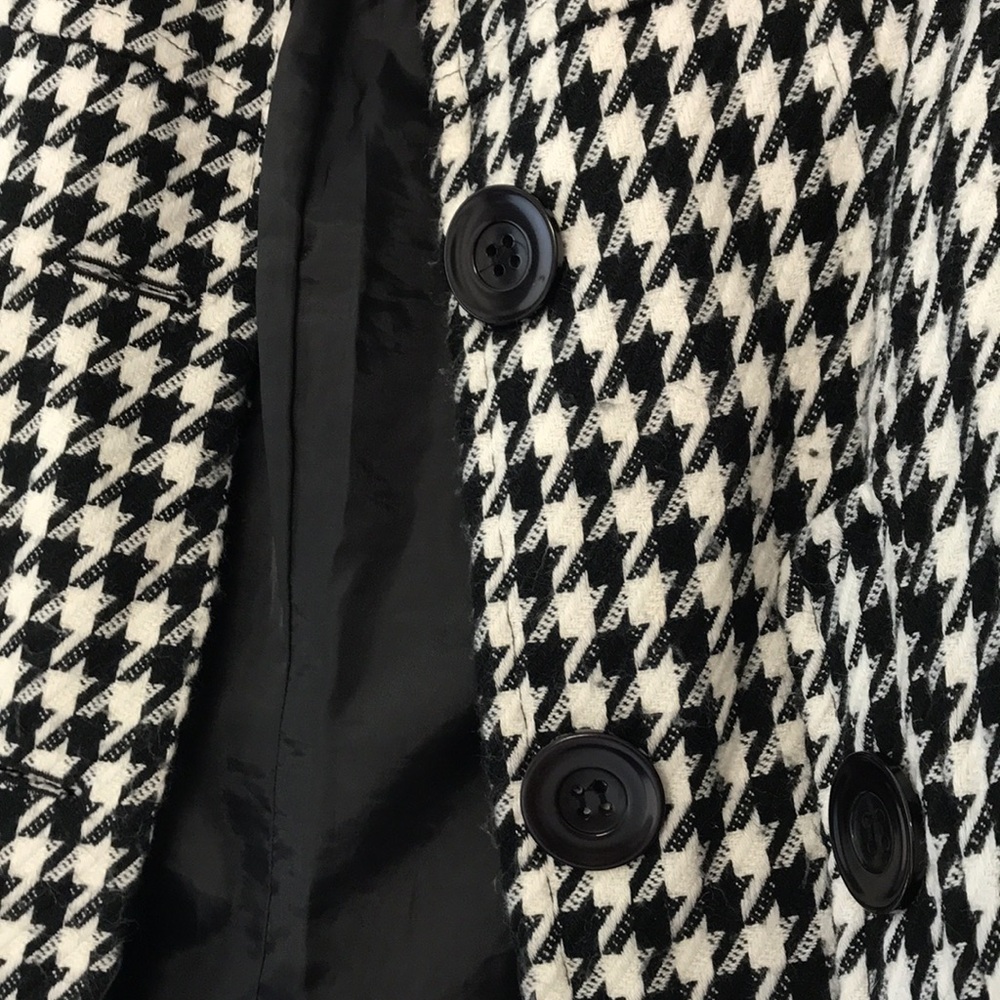 Houndstooth Button Front Jacket First Option Wome… - image 4